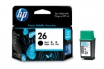 HP ČRNILO DeskJet 5XX black No.26