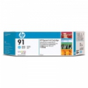 HP ČRNILO No.91 za DesingJet Z6100 LIGHT CYAN